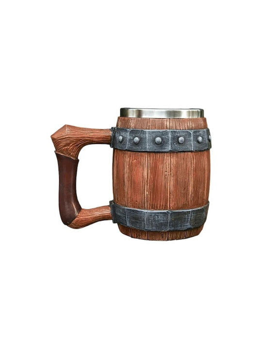Plastic Beer Glass in Brown Color ac1009