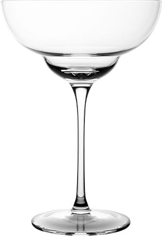 Espiel Σετ Ποτήρια Margarita / Κοκτέιλ Κολωνάτα Γυάλινα 350ml 4τμχ