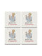 Koupakoupa What Decadence Wooden Coaster KP 33932 Coaster Square 4 Pieces
