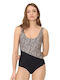 Costum De Baie Întreg Negru Υ83421β-004