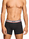 Herren Boxershorts Schwarz 2er Pack