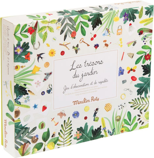 Επιτραπέζιο Παιχνίδι Garden Treasures για 2-4 Παίκτες 4+ Ετών (EN) Moulin Roty