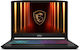 MSI Katana 15 HX B14WGK 15.6" QHD 165Hz (i7-14650HX/16GB/1TB SSD/GeForce RTX 5050/Без операционна система) (Международен английски език клавиатура)