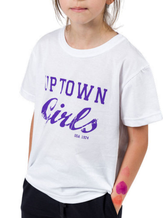 Kinderoberteile T-Shirt Weiß 37325001-Weiß