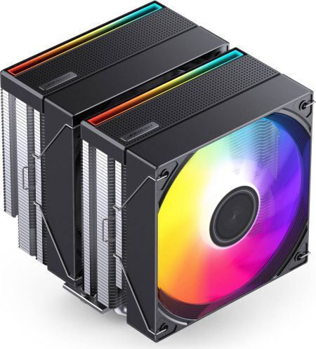 Jonsbo CB80 CPU Cooler Dual Fan for Socket AM4/AM5/1200/115x/1700 with ARGB Lighting