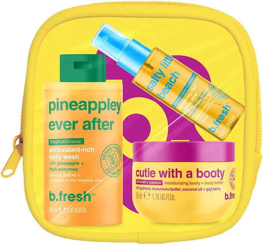 B.Fresh Tropicalicious Travel Set for Body Cleaning 3 Pieces