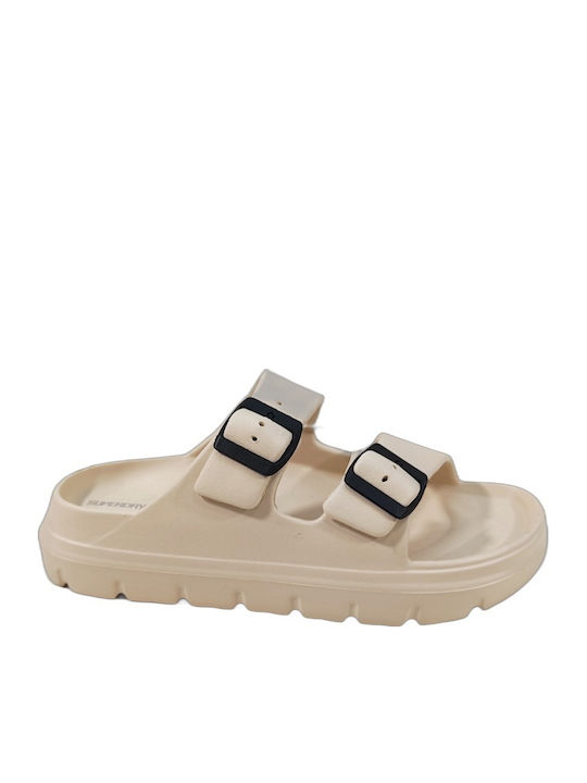 Superdry Дамски Анатомични Сандали Flatforms Бе...
