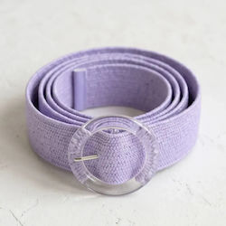 Bode Elastic Women's Belt Lilac