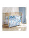 Alouette Set Baby Crib Cotton Sheets Airplanes Blue 130x170cm 3 Pieces