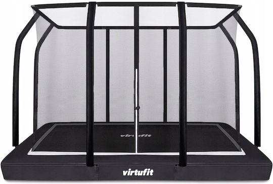 Virtufit Батут За Външна Употреба С Диаметър 213 См С Предпазна Мрежа