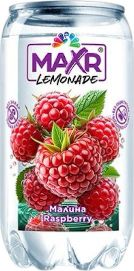 Maxr Αναψυκτικό Raspberry με Ανθρακικό, Χωρίς Ζάχαρη 330ml
