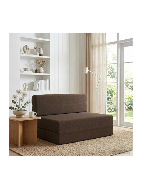 Multifunctional Bean Bag Sofa Taupe 190x100x15cm