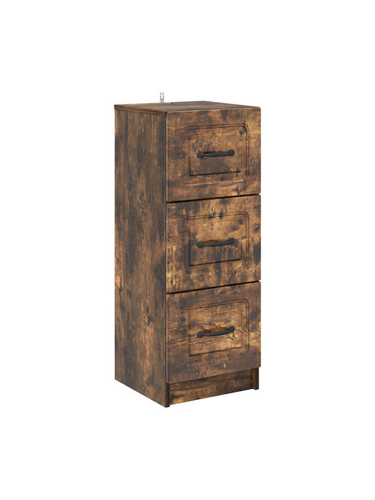 Wooden Storage Drawers with 3 Drawers L33xW34.5...
