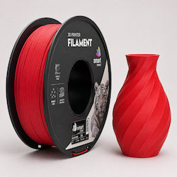 PLA Филамент 3D Принтер Smart Print 1 Kg 1.75 Mm Матово Червен