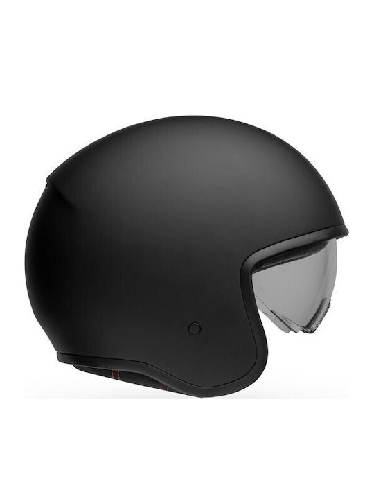 Bell TX-501 Matte Black Motorcycle Helmet Jet E...