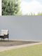 vidaXL Seitliche Markise Terrasse Grau 5x2.2m