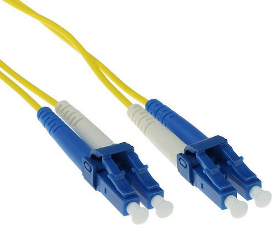 Καλώδιο Οπτικής Ίνας Act Os2 Lc Lc Duplex 9/125μm Upc 3m Yellow Rl9903