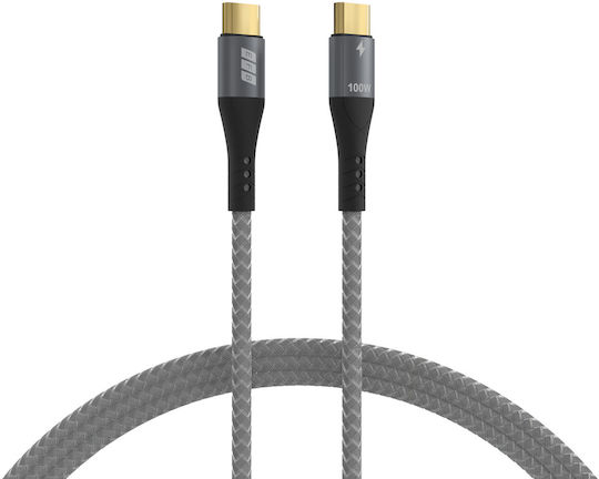 EFB USB 2.0 Cable USB-C male - USB-C 100W PD 1m USB-CC-00002