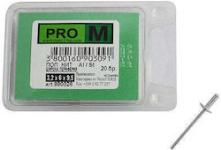 Pro m Πριτσίνια M3.2x6mm 20τμχ