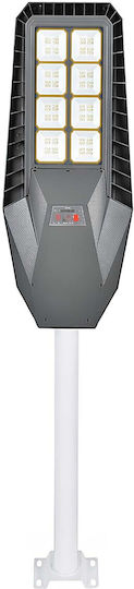 Avizar Led Solar Lamp 8w Motion Sensor 10,000mah Battery Black