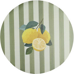 Estia Citrus Grove Σουπλά Στρογγυλό Κίτρινο 38cm