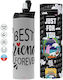 Koupakoupa Best Stainless Steel Thermos Bottle BPA Free 600ml Gray