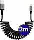 Buddi Flex USB-A to Lightning Cable 12W Black 2m