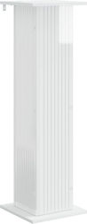vidaXL Βάση Γλάστρας Ξύλινη Λευκή 30.5x30x100.5εκ.