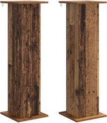vidaXL Wooden Plant Stands 30.5x30x100.5 cm 2 P...