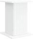 vidaXL Дървена Бяла Поставка за Саксия 30.5x30x43 см