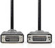 Nedis Cable DVI-I male - DVI-I female 2m Μαύρο CCGP32055BK20
