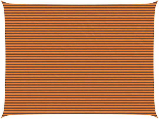 vidaXL Pânză De Umbrire Rectangulară Portocalie 6x8m