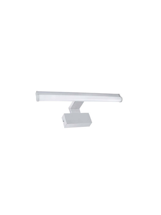 Adeleq Bathroom Wall Lamp with Integrated LED and Adjustable White Light 10.95x4.5cm