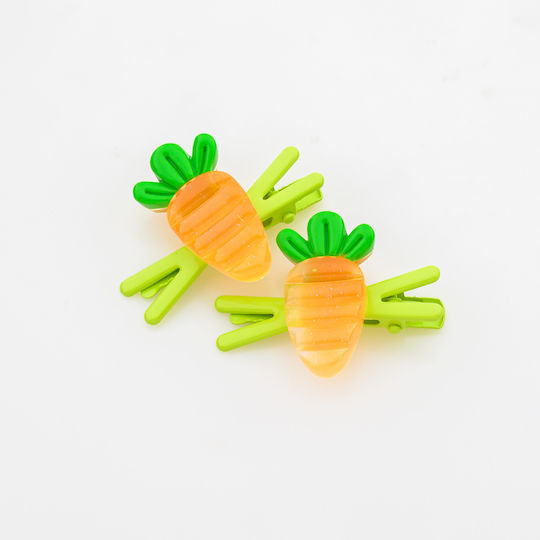 Комплект Кокалчета За Коса Tutti Frutti 2 Бройки Оранжеви