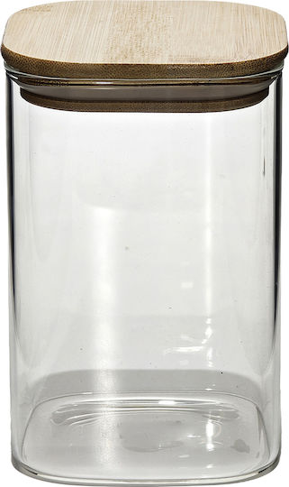 ArteLibre General Use Glass Jar with Lid Transparent 950ml
