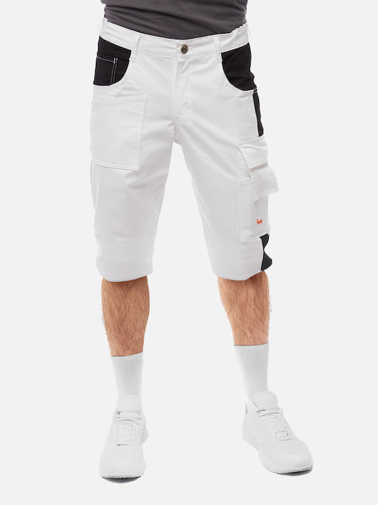 strongAnt Work Bermuda White