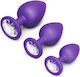 APH Plug Anal Module Violet 3 Bucăți