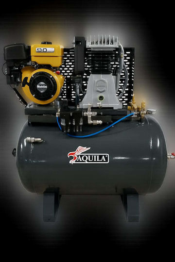 Aquila Κομπρεσέρ Αέρος με Ισχύ 9hp και Αεροφυλάκιο 300lt