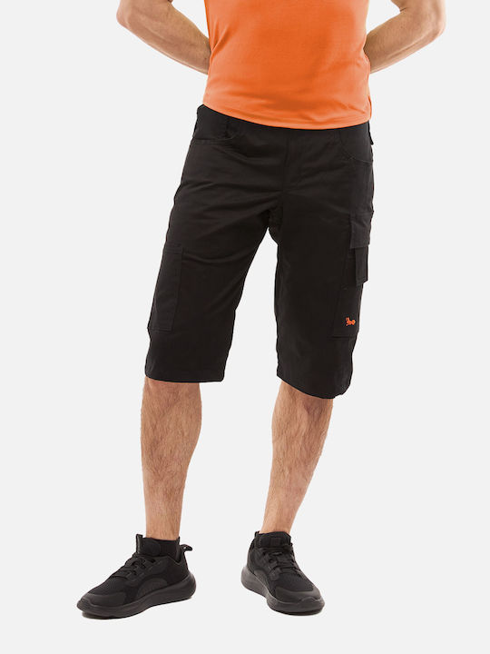 strongAnt Black Work Bermuda