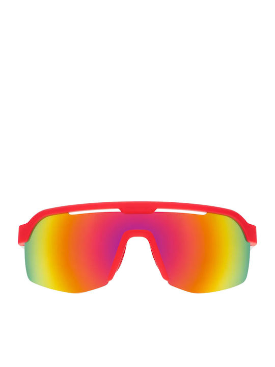 Goodr Unisex Sunglasses With Red Frame G00891-BLG-01 Goodr Unisex Sunglasses With Red Frame G00891-BLG-01