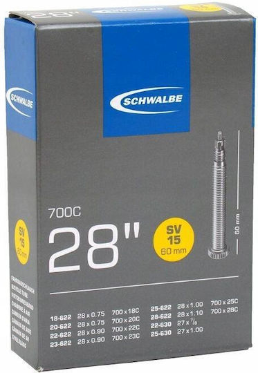 Schwalbe Inner Tube 700x18/28 Presta 60mm