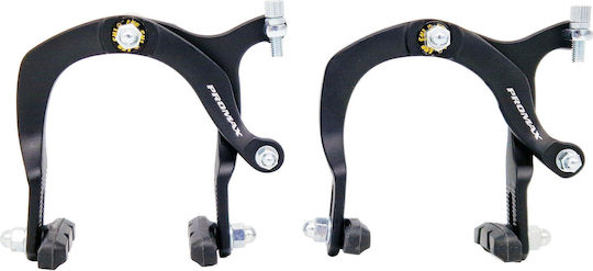 Promax U-2 Fahrradbremsbeläge Schwarzes Paar