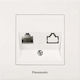 Phone Socket Rj11 White Panasonic