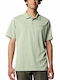 Polo Bluza Cu Mâneci Scurte Verde