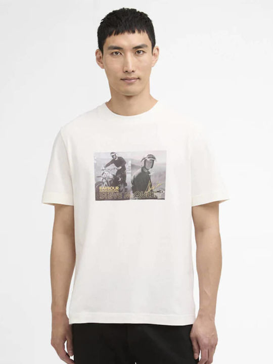 Barbour B.intl T-shirt White