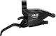 L-twoo A3 8-speed Black Cycling Gear Lever