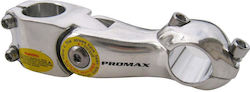 Promax 108mm Adjustable Silver Bicycle Stem