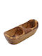 Wooden Appetizer Stand 2 Slots Ø20cm pl250