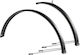 Mudguards 29"/55 Alu Spencer E-bike Black + Mudflap
