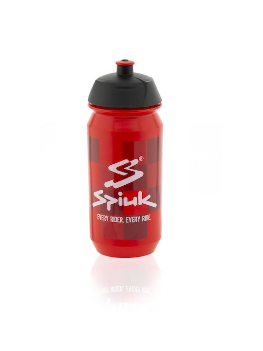 Spiuk Παγούρι Ποδηλάτου 500ml Κόκκινο
